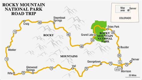 Rocky Mountain State Park Map