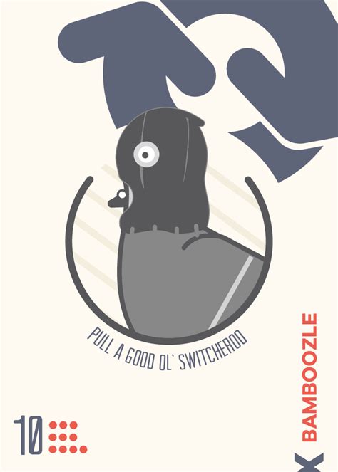 Stool Pigeon Game by Jon Yetter | Work Samples