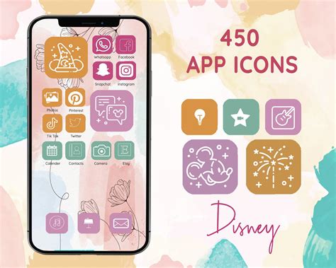 Color Palette Premium Icon Pack for iOS 14 Icon Bundle Icon | Etsy