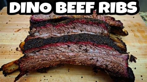 Texas Style Beef Ribs – Smoked BBQ Dino Ribs – BBQ Teacher Video Tutorials