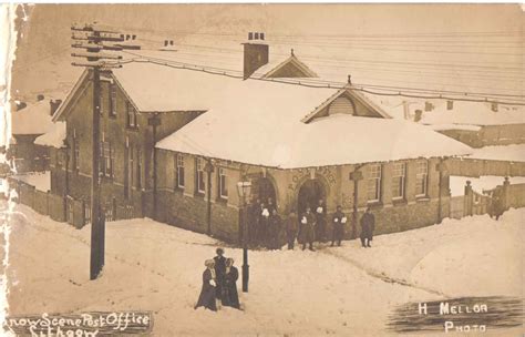 Lithgow post office in the snow, a very old photo. | Australia history, Architecture history ...