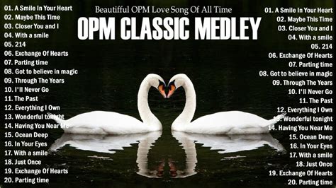 Best OPM Love Songs Medley 🌼 Sentimental Love Songs 🌼 NonStop Old Song ...