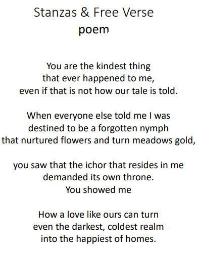 Verse Poem - 30+ Examples, Structure, types, How to Write, PDF