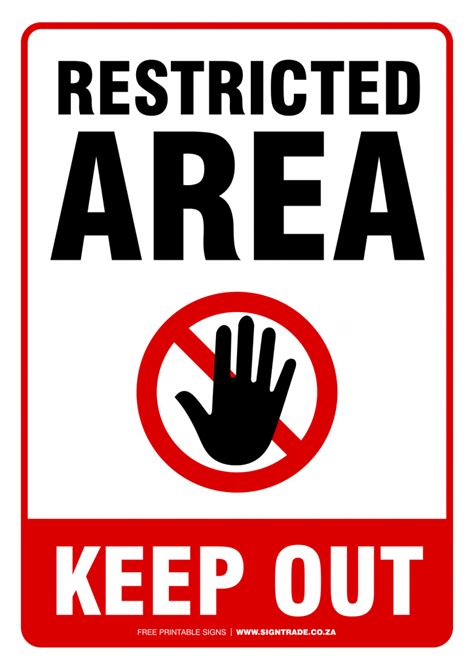 Keep Out Signs | Poster Template