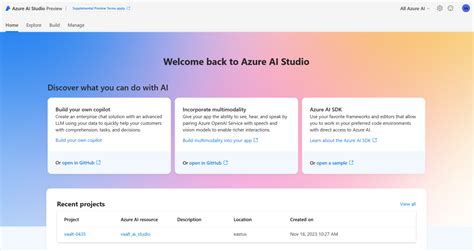 Getting started with Azure AI Studio