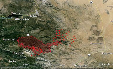 Lake Fire, east of San Bernardino, California - Wildfire Today