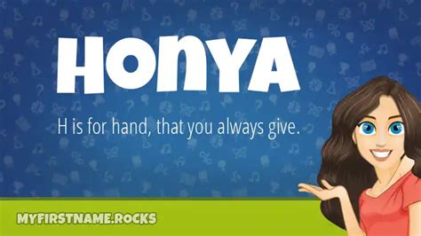 Honya First Name Personality & Popularity