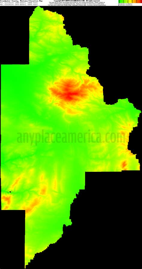 Free Broadwater County, Montana Topo Maps & Elevations