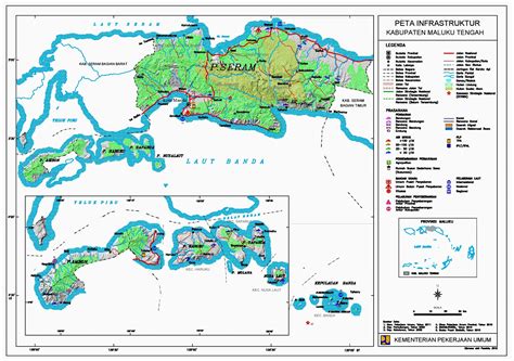 Peta Kota: Peta Kabupaten Maluku Tengah