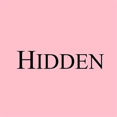 Hidden