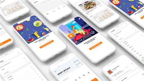 Swiggy App Clone Mobile UI, Mobile UI PSD, Swiggy App