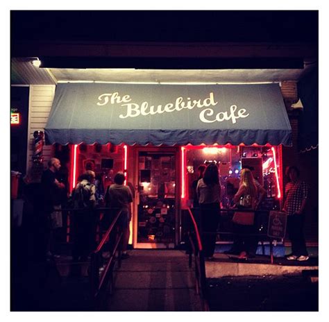 Pigeon Post: Bluebird Cafe...