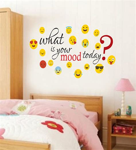 Buy Vinyl Mood Smileys Wall Sticker by Decor Kafe at 4% OFF by Decor ...