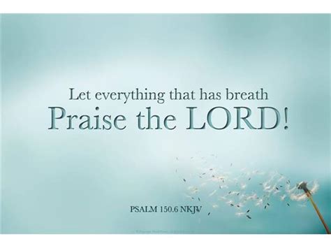 Psalms of Praise - Let Everything That Has Breath Praise the Lord 06/21 ...