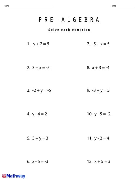 Basic Pre Algebra Worksheets Deb Moran 39 S Multiplying Matrices ...