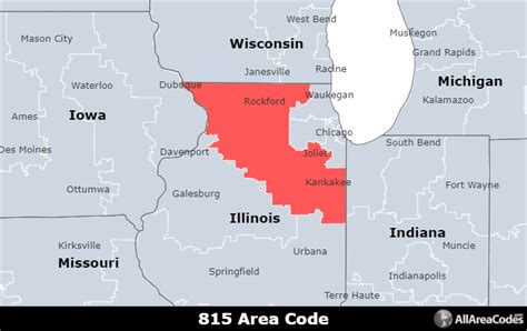 774 Area Code Map