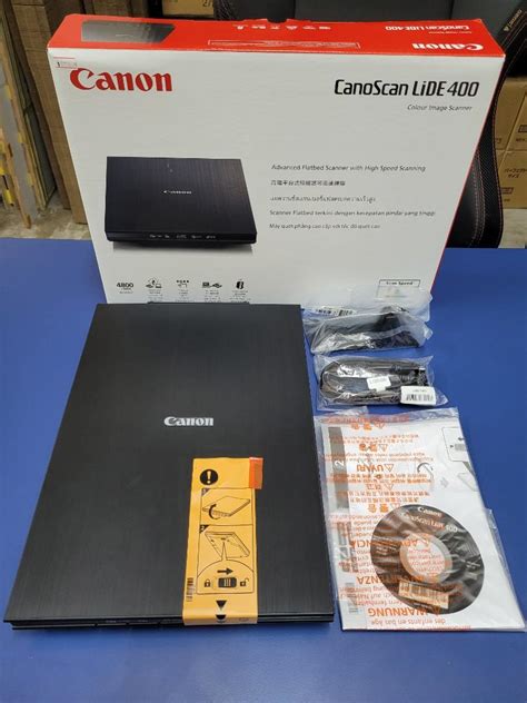 Canon CanoScan LiDE 400 Flatbed Scanner with Upright Scanning ...