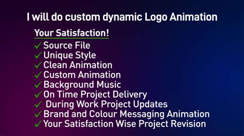 Do custom dynamic logo animation by Animator_razib | Fiverr