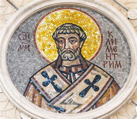 Mosaic Icon of Saint Clement of Rome Stock Photo - Image of mosaic, culture: 235881410