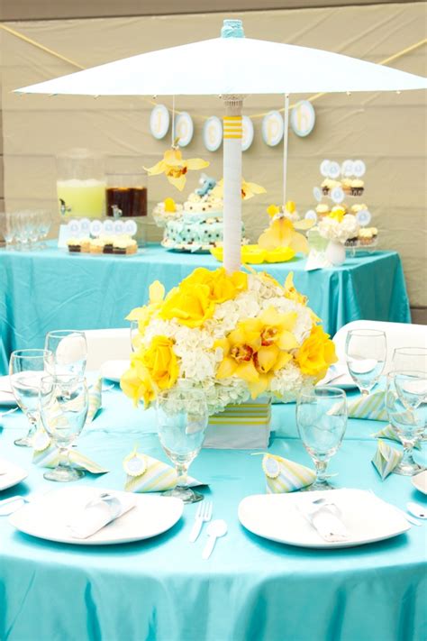 Aqua and Yellow Wedding Theme Ideas | Arabia Weddings