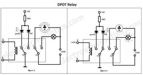 Dpdt Relay Circuit Diagram