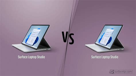 Surface Laptop Studio vs. Surface Laptop Studio - Detailed Specs Comparison