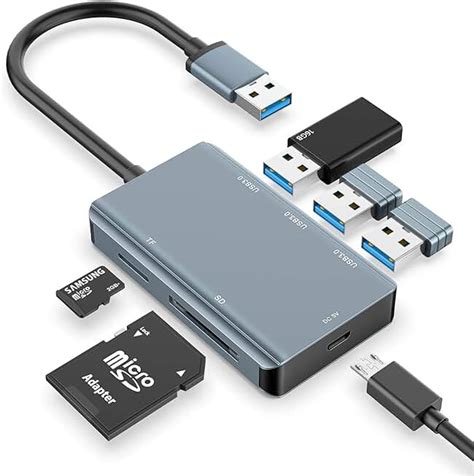 Amazon.com: usb 3 hub sd card reader