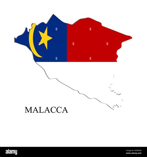 Flag malacca malaysia Cut Out Stock Images & Pictures - Alamy