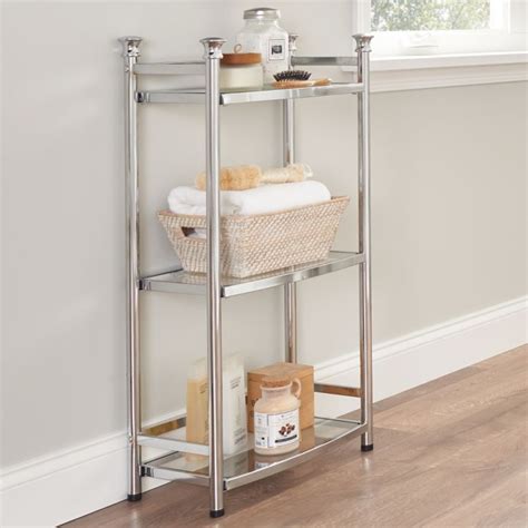 ORG™ 3-Tier Shelf Tower in Bronze | Bed Bath & Beyond | Restroom decor ...