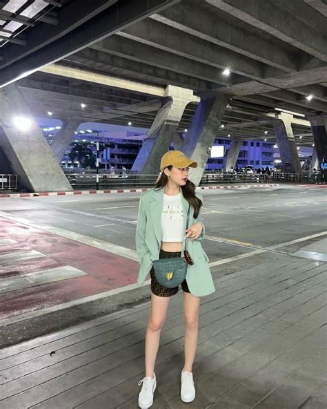 13 airport outfit ideas for your next trip, inspired by Thai celebrities