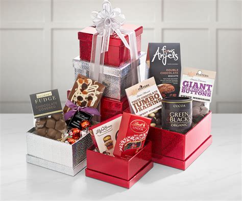 Chocolate Collection Gift Tower - Regency Hampers