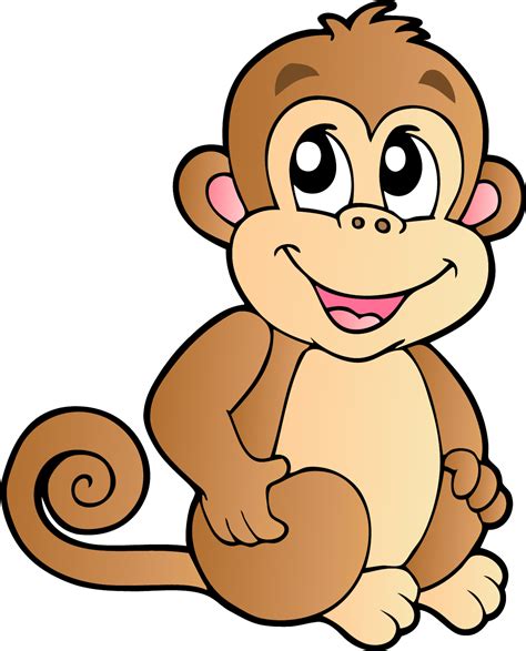 Monkey Cartoon Drawing | Free download on ClipArtMag