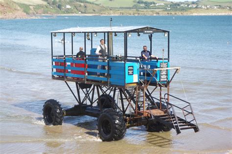 Sea tractor, Burgh Island © Stephen McKay cc-by-sa/2.0 :: Geograph Britain and Ireland