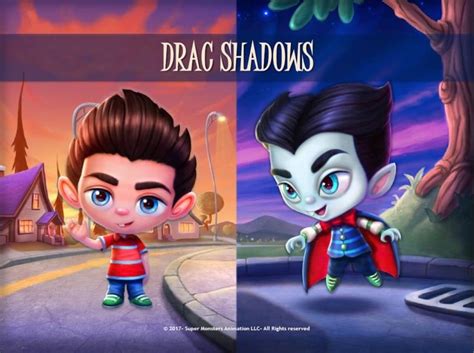 Drac Shadows - Super Monsters | Monster, Monster characters, Famous ...