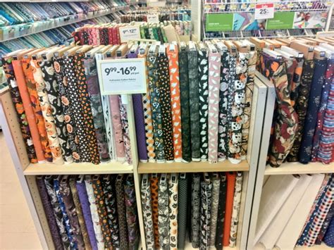 Joann's already has their Halloween fabric in. - 9GAG