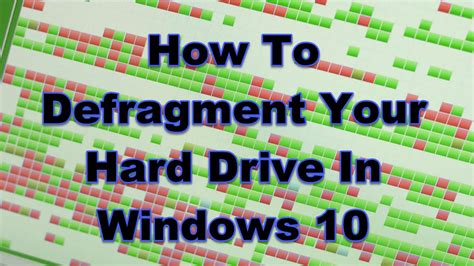 How To Defragment Your Hard Drive In Windows 10 - EasyPCMod