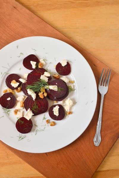 Roasted Beets with Feta and Dill | Easy Wholesome