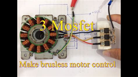 How To Make Brushless Motor Controller - Brushless Bldc Motors 12V - 24V | bldc motor driver ...