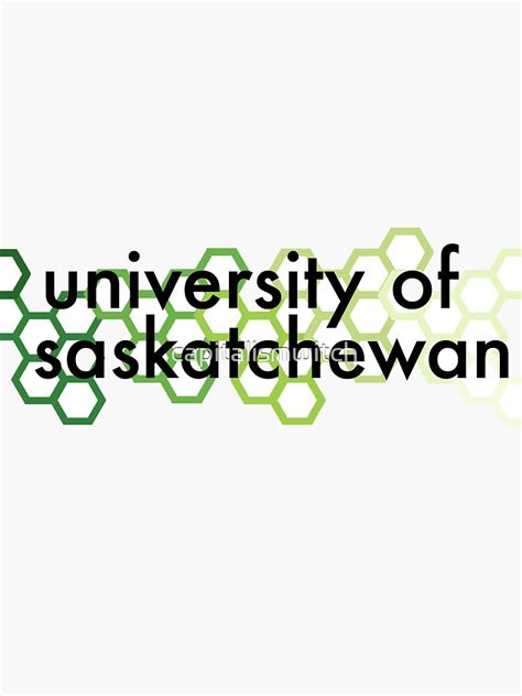 "university of saskatchewan" Sticker for Sale by capitalismwitch ...