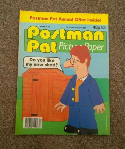 COMIC: POSTMAN PAT Picture Paper #121 1989 £1.25 - PicClick UK