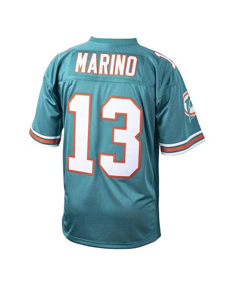 Mitchell & Ness Men's Dan Marino Aqua Miami Dolphins 1994 Authentic ...