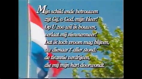 Netherlands National Anthem (1988) - YouTube