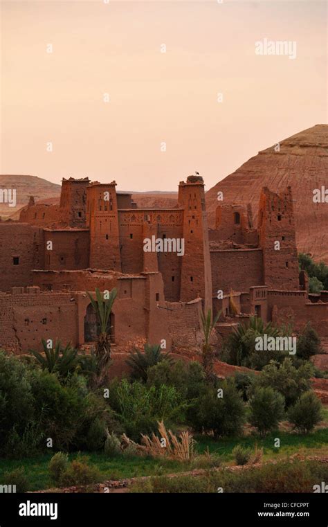 Kasbah Ait Benhaddou, Ait Benhaddou, Atlas Mountains, South of the High ...