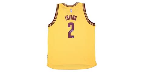 Kyrie Irving Signed Jersey