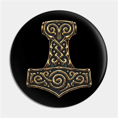 Original Thors Hammer Viking Celtic Symbol Sticker ...