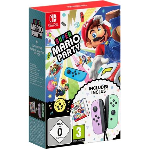 Nintendo Super Mario Party + Purple & Pastel Green Joy-Con bundle • Preis