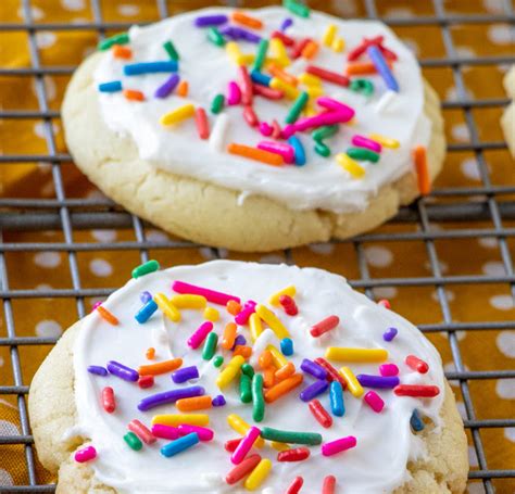 The Best Vanilla Almond Frosted Sugar Cookies Recipe