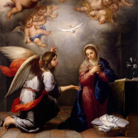 The Annunciation - 1st Joyful Mystery of the Rosary