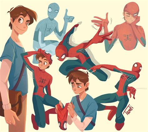 Spider-Man: Homecoming || Peter Parker | Amazing spiderman, Dibujos ...