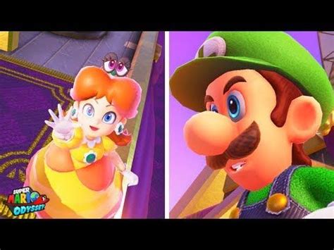 What If Luigi & Daisy Were in Super Mario Odyssey? - YouTube | Luigi and daisy, Super mario ...